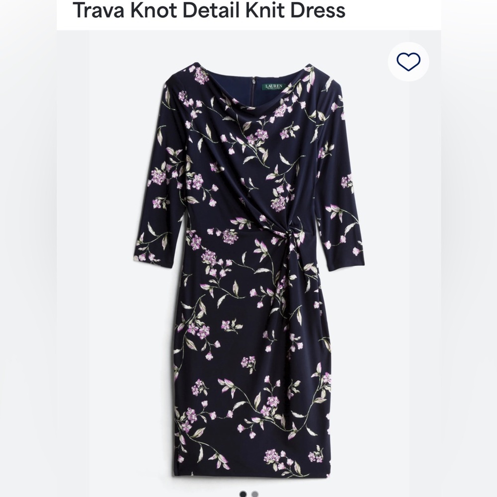 LAUREN RALPH LAUREN DRESSES
Trava Knot Detail Knit Dress